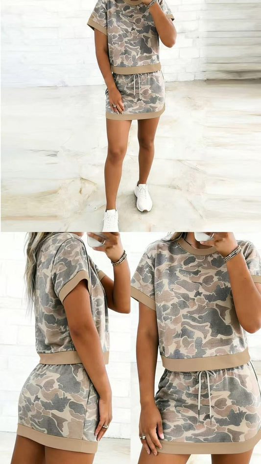 Camo 2 piece set
