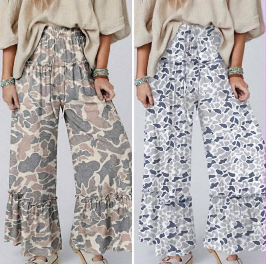 Camo flare Pants